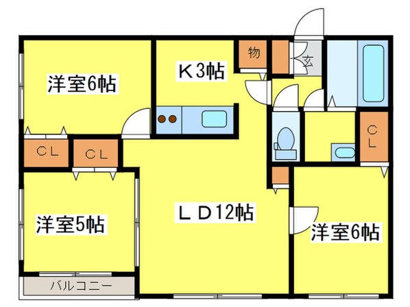 Brownieの物件間取画像